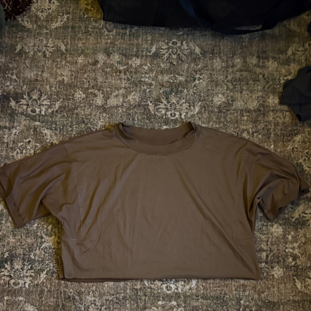 Brown Women's Crop Top